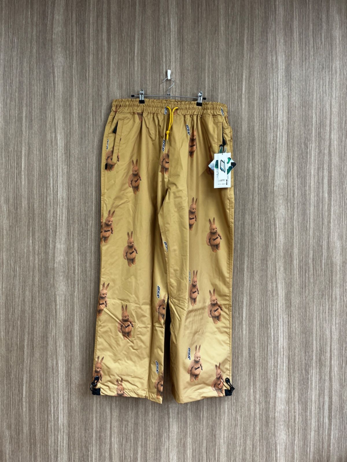 Foumarts公式 サンプルウェア Bsrabbit 2425 3D Bearrabbit Wide Track Pants Brown XL