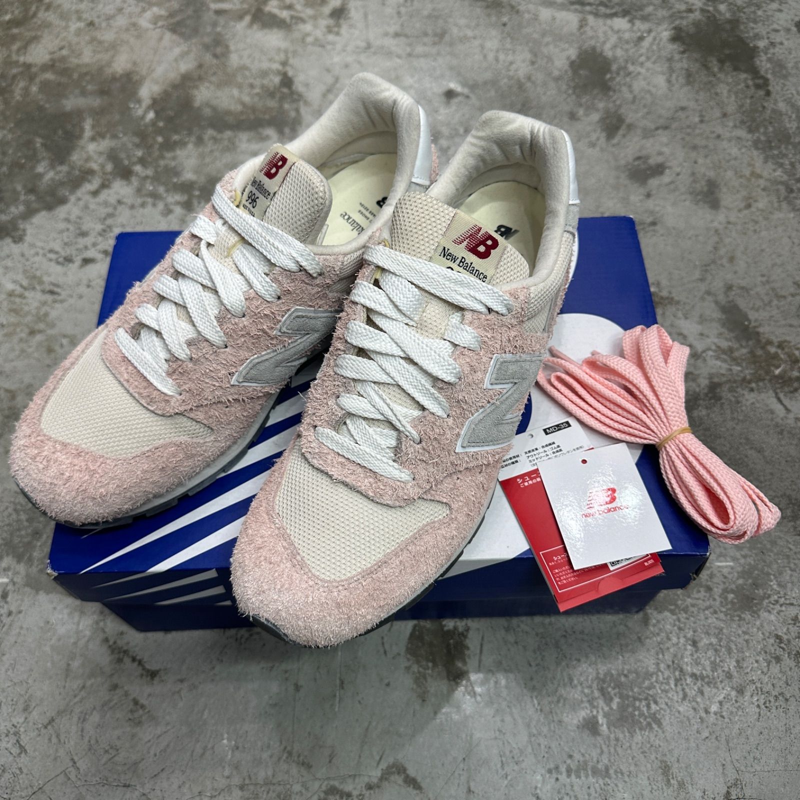 国内正規 New Balance 996 Pink スニーカー シューズ ニューバランス 