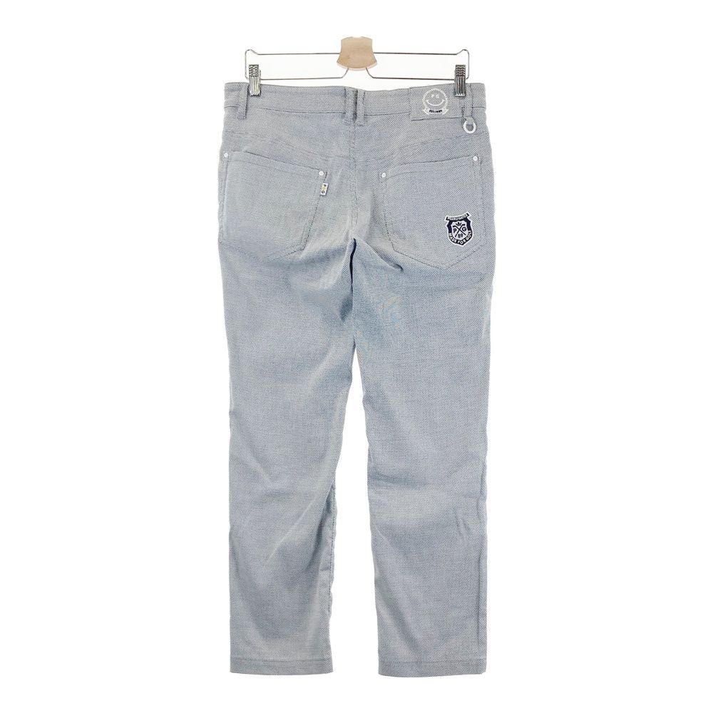 サイズ 4 PEARLY GATES パーリーゲイツ ストレッチパンツ 総柄 ネイビー系 240101538146 ゴルフウェア メンズ ストスト