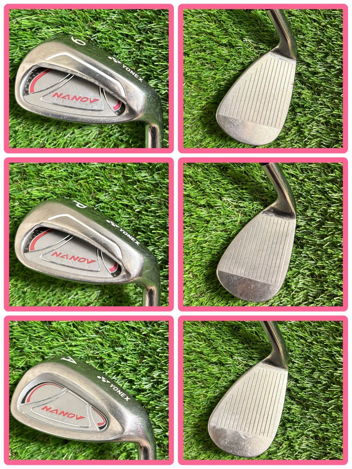 ヨネックスアイアンセット5本 L