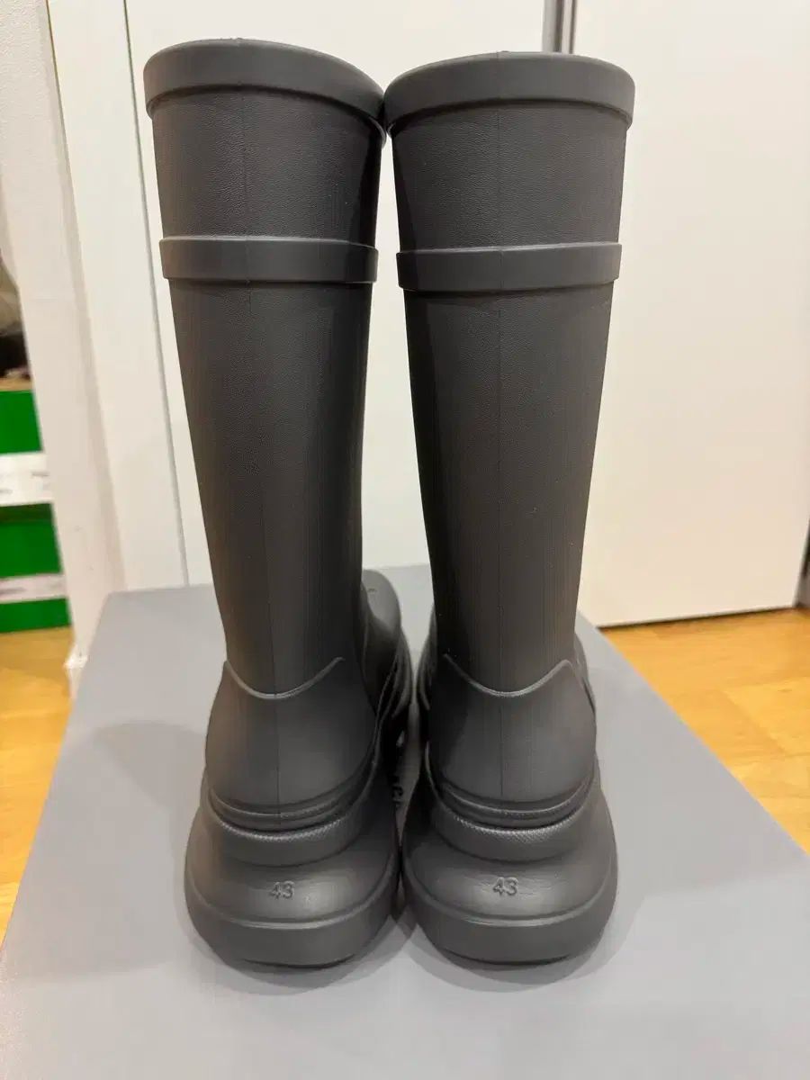 BALENCIAGA(バレンシアガ) crocs(クロックス) グレー レインブーツ 43