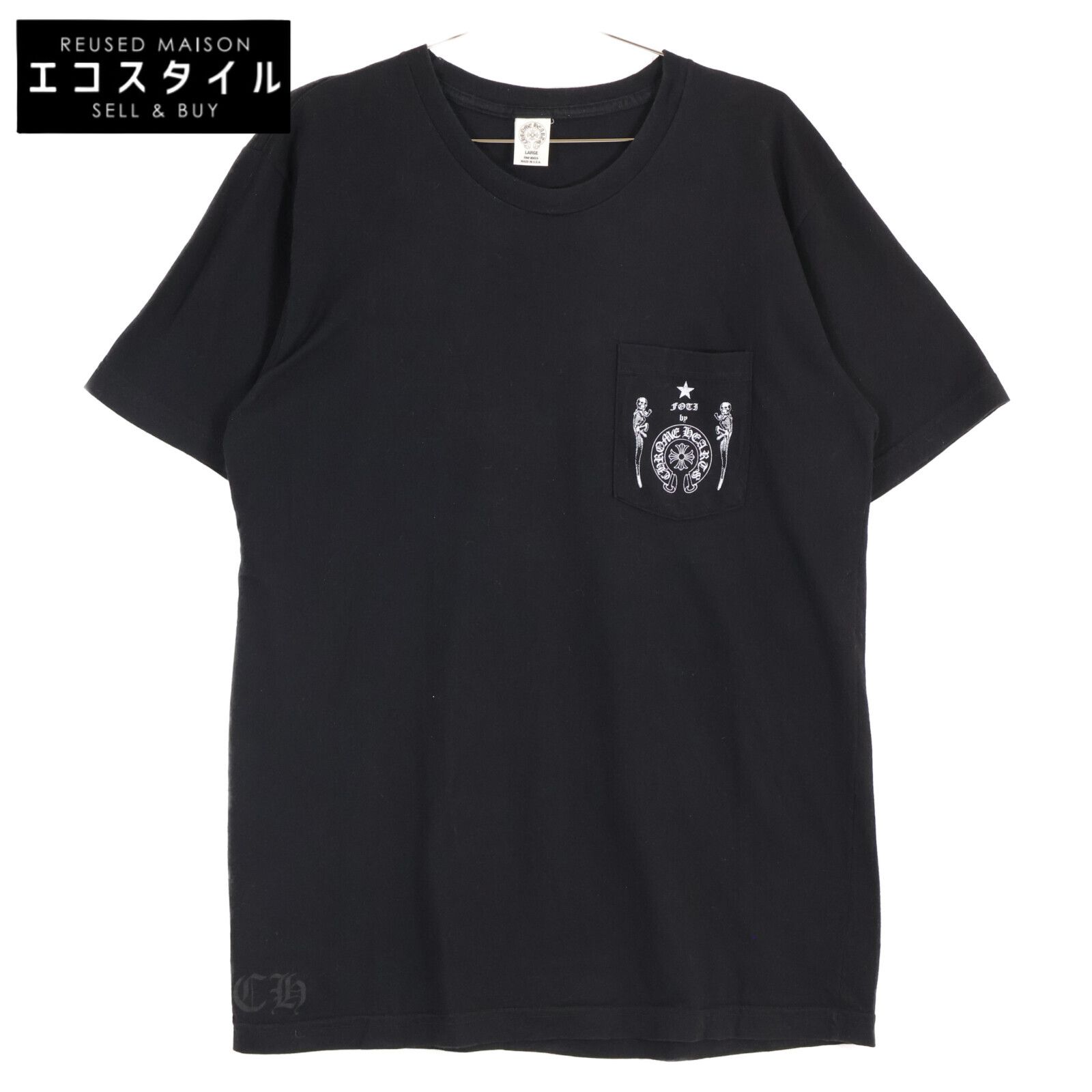 CHROME FOTI JOE HEARTS クロムハーツ Tシャツ Tee Joe Back T Skull 