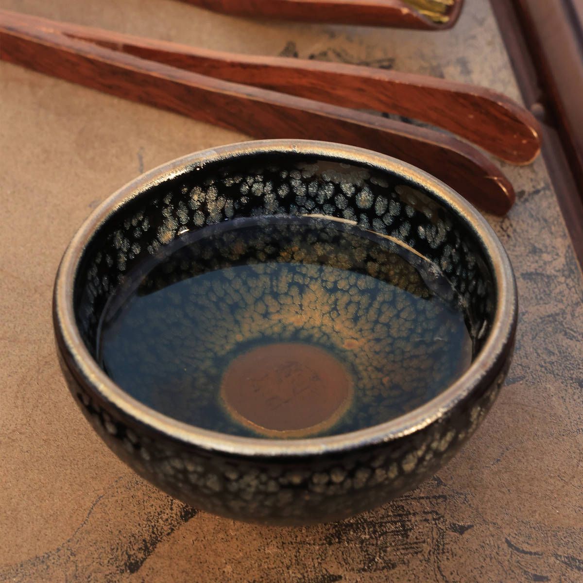 Amazon｜天目茶碗 曜変 天目 抹茶茶碗 油滴建盞 曜変天目盞 抹茶