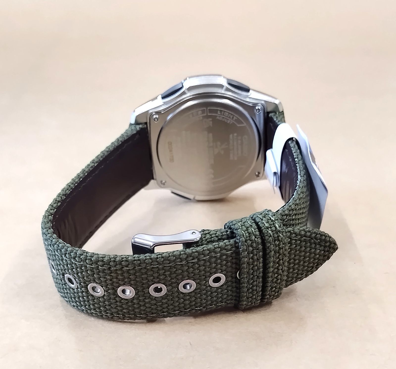 CASIO ウェーブセプター 電波ソーラー WVA-M630B-3AJF メンズ グリーン 