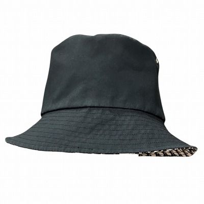 ディオール テディ オブリーク　リバーシブル　バケットハット ブラックトロッター ディオール Dior Teddy-D トロッター オブリーク リバーシブル