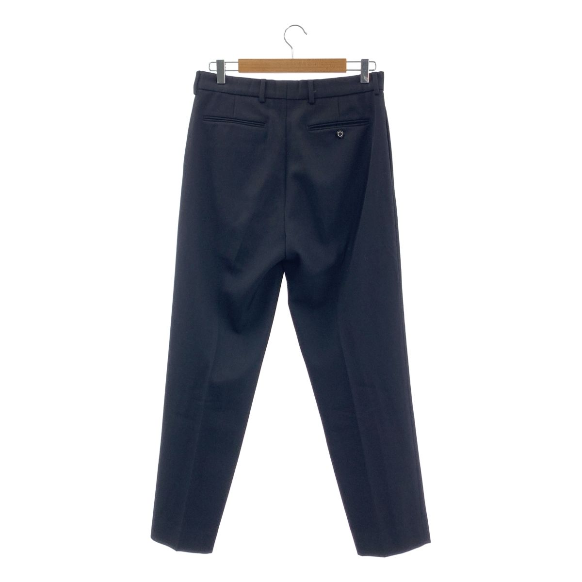 【ATON】BACK SATIN BASIC PANTS エイトン　パンツ 22／FW】BACK SATIN ｜ ベーシックパンツ