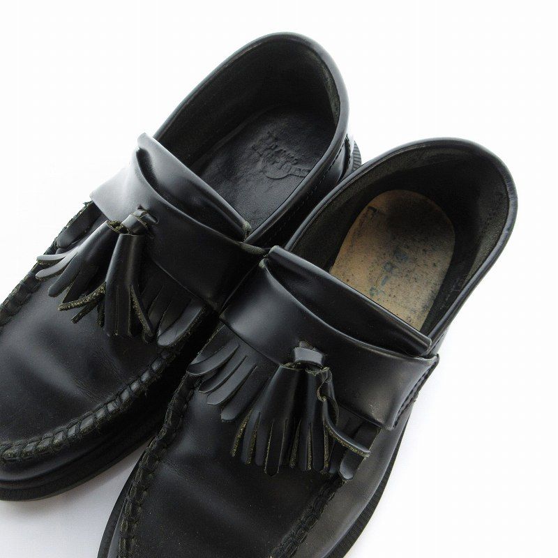 ドクターマーチン DR.MARTENS ローファー シューズ レザー 黒 ブラック
