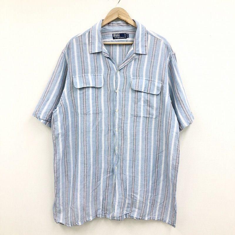 Ralph Lauren オープンカラー カナダ製 XL 