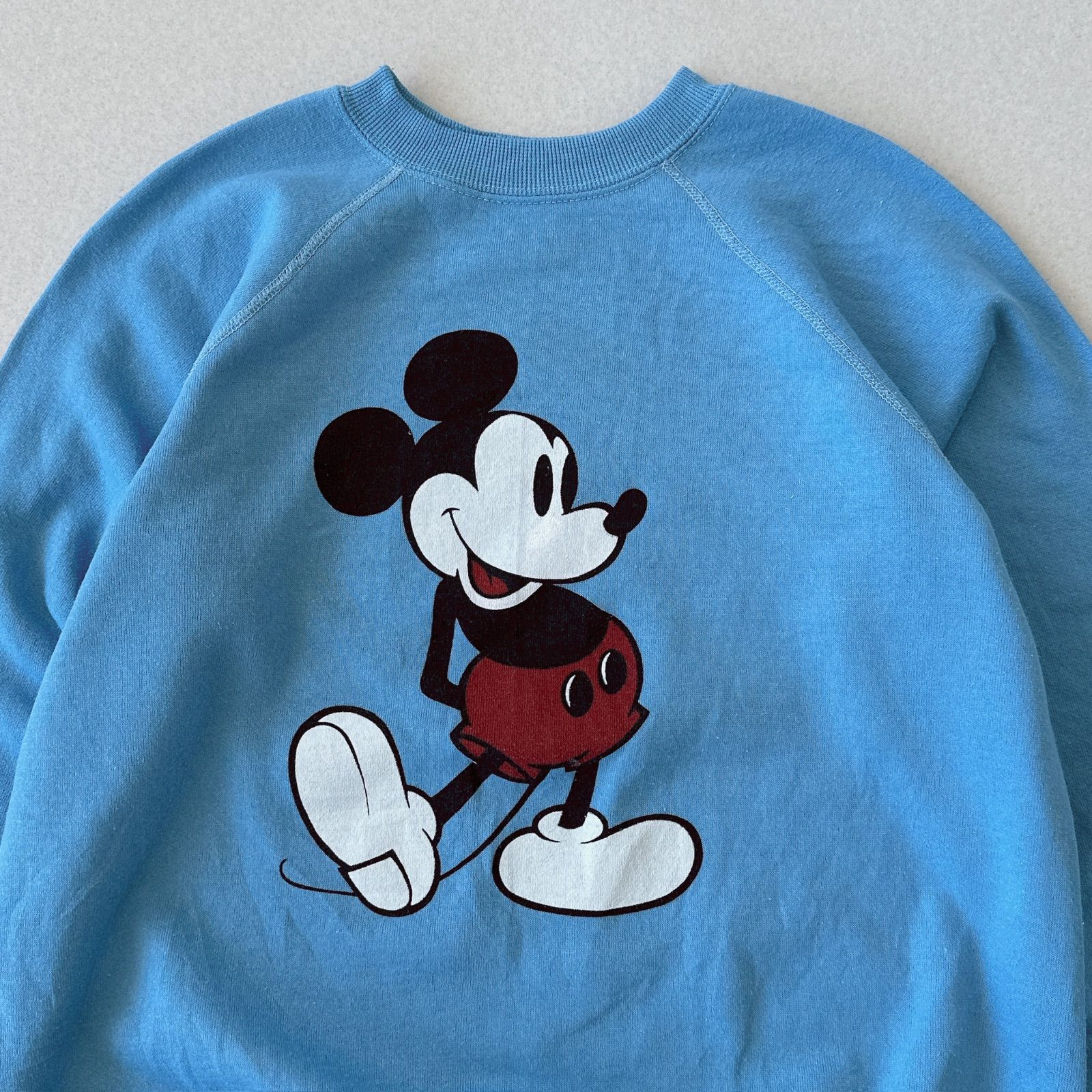 80s USA製 ディズニー ミッキー ヴィンテージスウェット disney