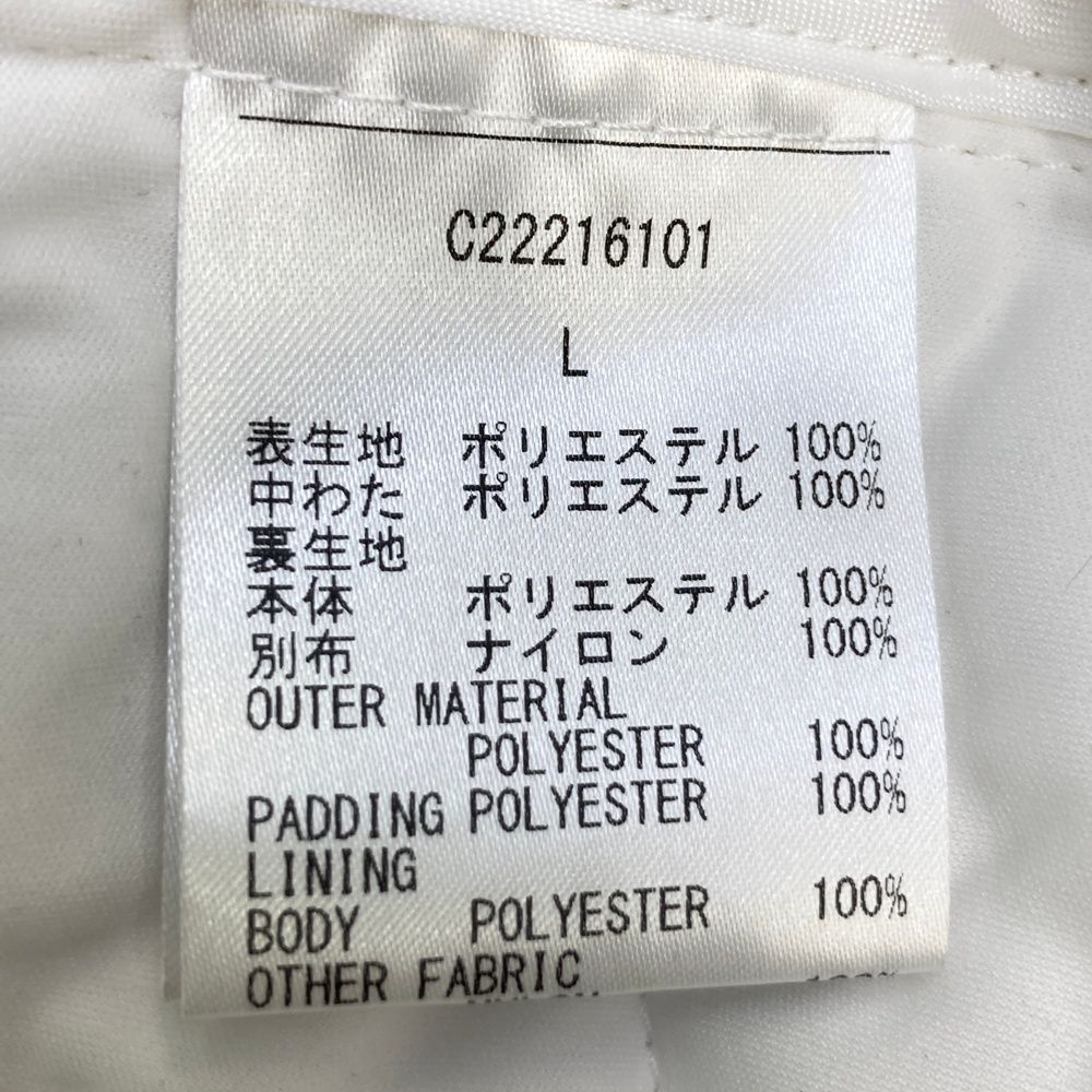 サイズ L CALLAWAY キャロウェイ 中綿ベスト ストライプ柄 ホワイト系 240101390774 ゴルフウェア メンズ ストスト WHITEMONARCHHOTEL_COM