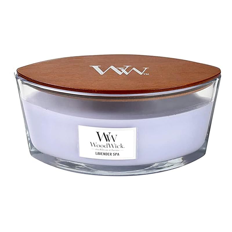 カメヤマ Wood Wick ハースウィックL ラベンダースパ キャンドル W940053028 1