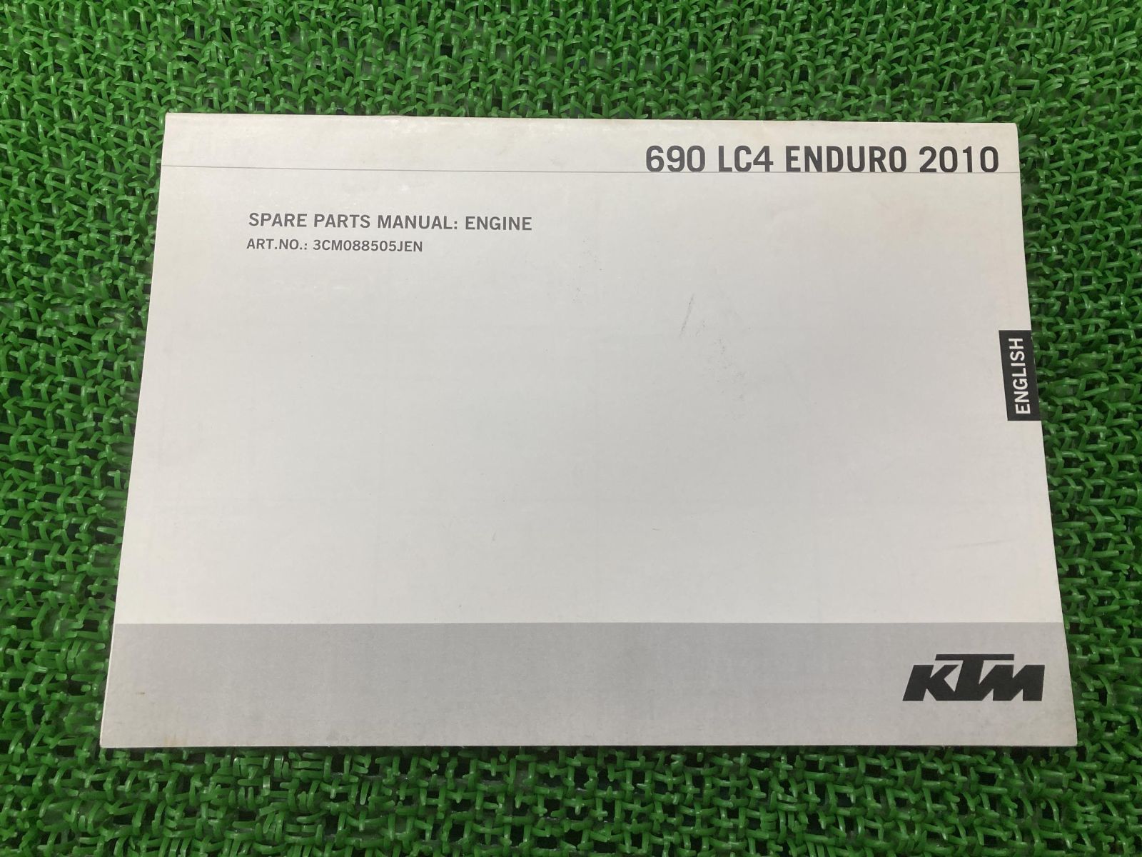 690LC4エンデューロ パーツリスト KTM 正規  バイク 整備書 ENDURO スペアパーツマニュアル 2010年 エンジン 車検 パーツカタログ 整備書:22292787