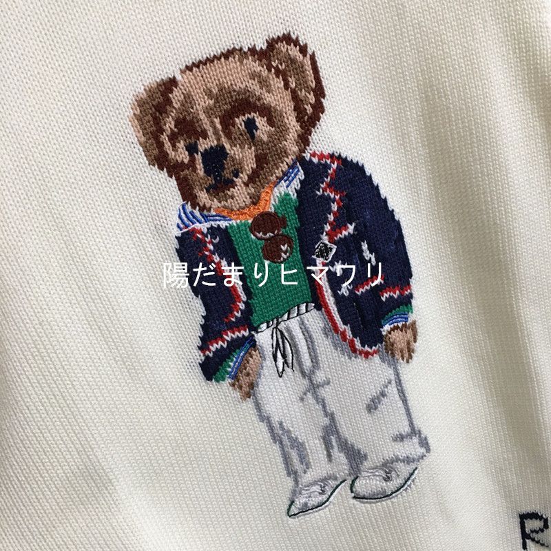 未使用】Polo by Ralph Lauren クマ刺繍セーター