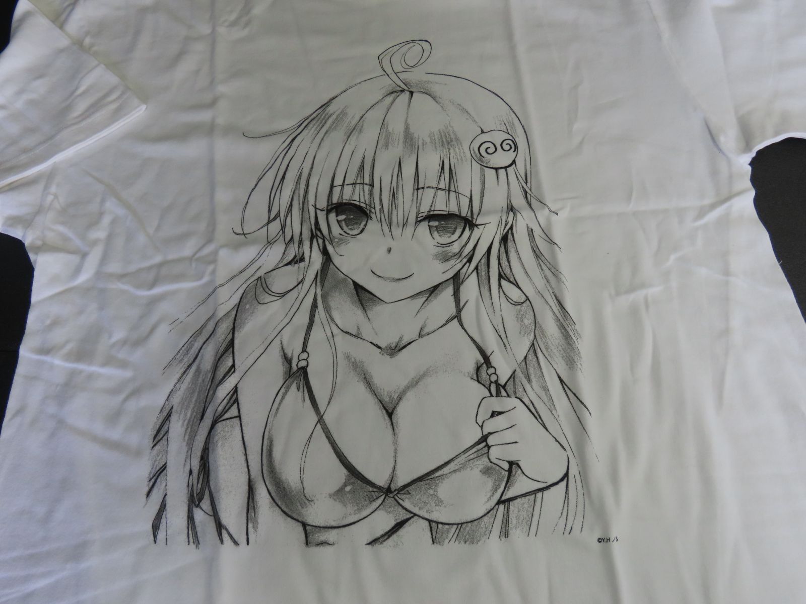 TOLOVEる　原画展限定15周年tシャツ ビッグTシャツ 唯・リト | Goo Goo Dept.