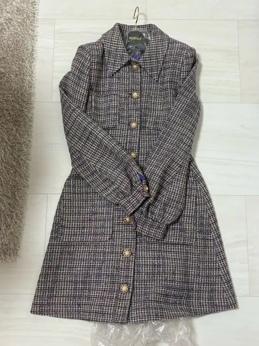 ツイードパープル