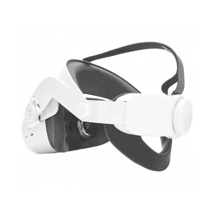 新品 ゴーグル Oculus Quest 2 交換用 ヘッドストラップ ホワイト-1