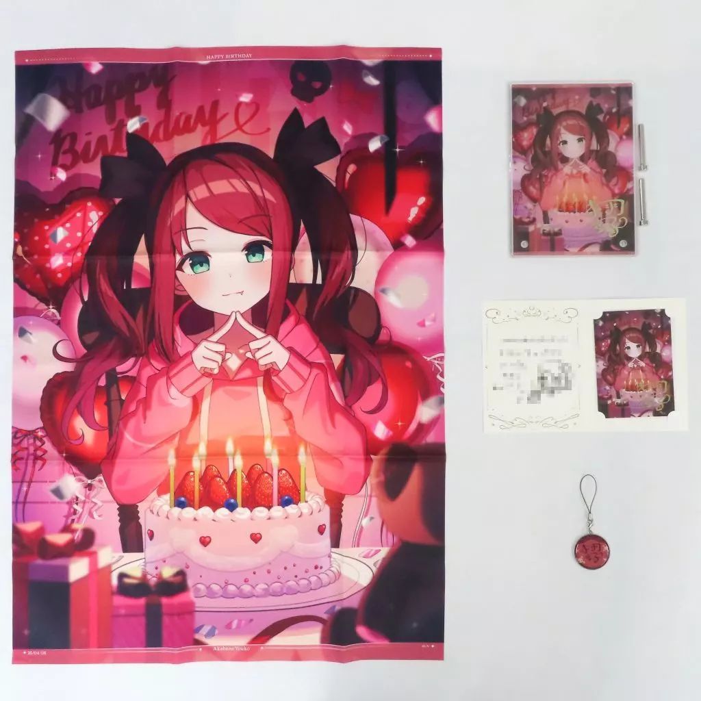 赤羽葉子　誕生日フルセット 赤羽葉子 誕生日グッズ&ボイス - にじさんじ公式 - BOOTH
