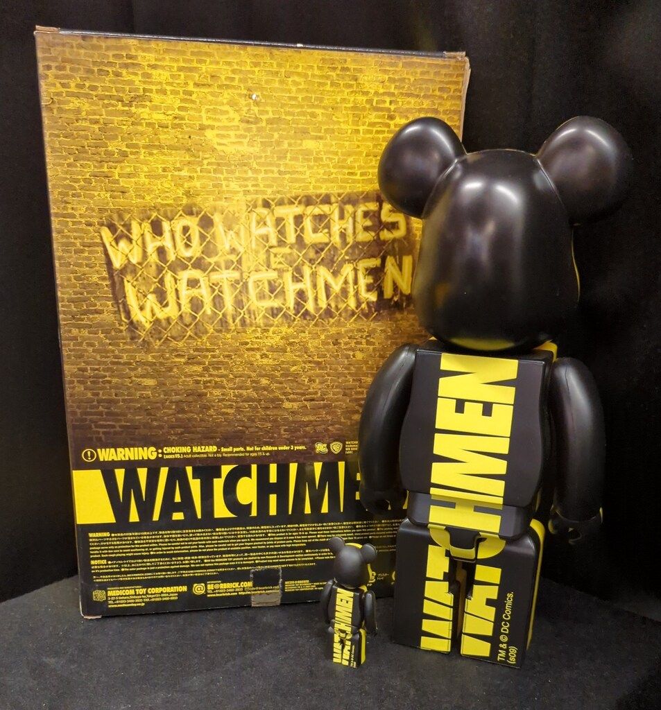 MEDICOM TOY - 【BE@RBRICK】400%映画WATCHMEN MEDICOM TOY - BE@RBRICK WATCHMEN 3pack<br> set A / set B