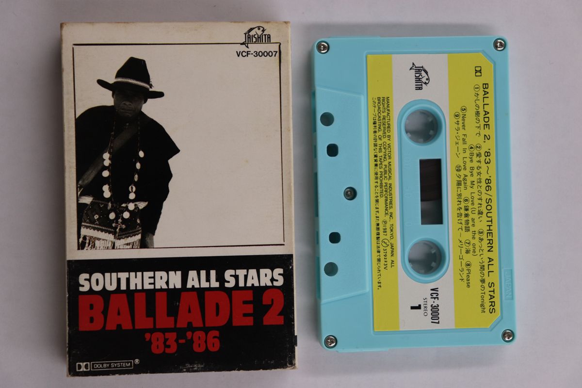 Cassette サザンオールスターズ Ballade 2 83-86 VFC30007