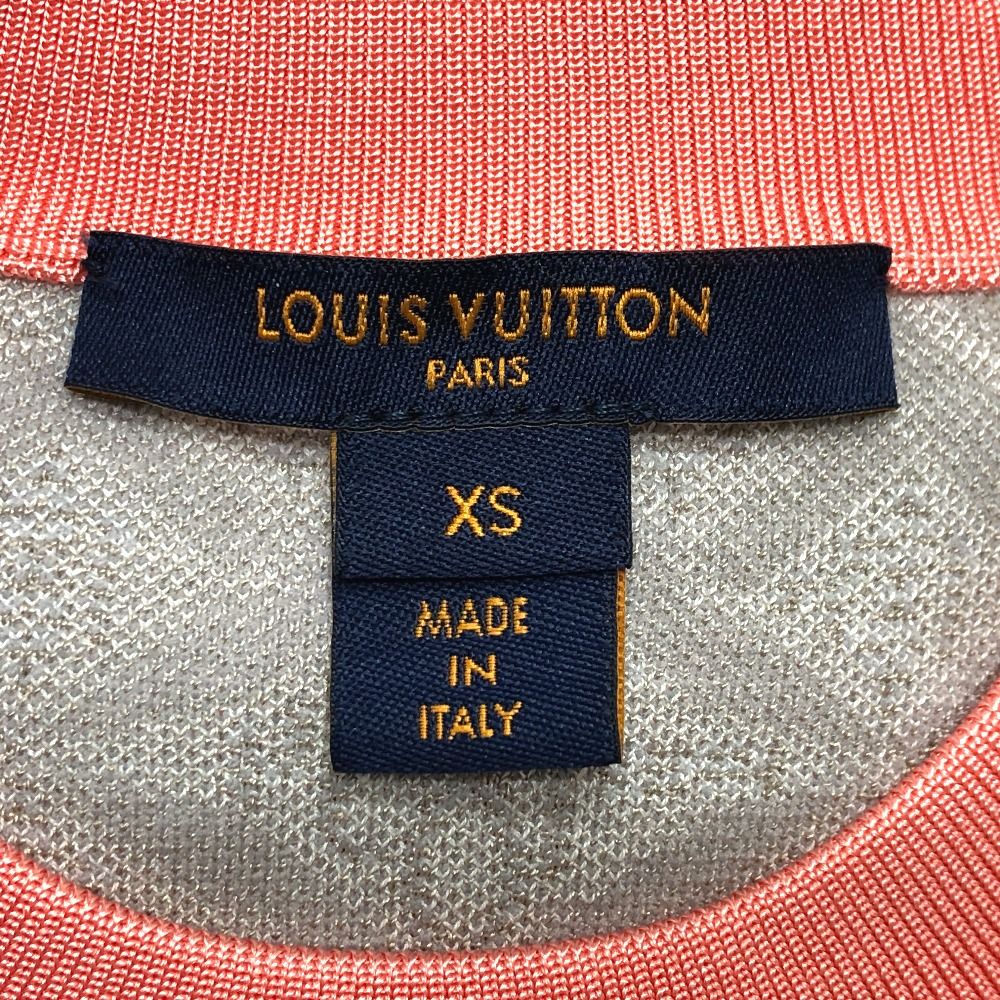 LOUIS VUITTON ルイヴィトン ニット コントラストトリム シルク