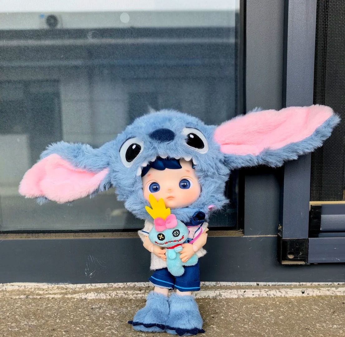 STITCH - POPMART HACIPUPU スティッチ 可動ぬいぐるみ 人形