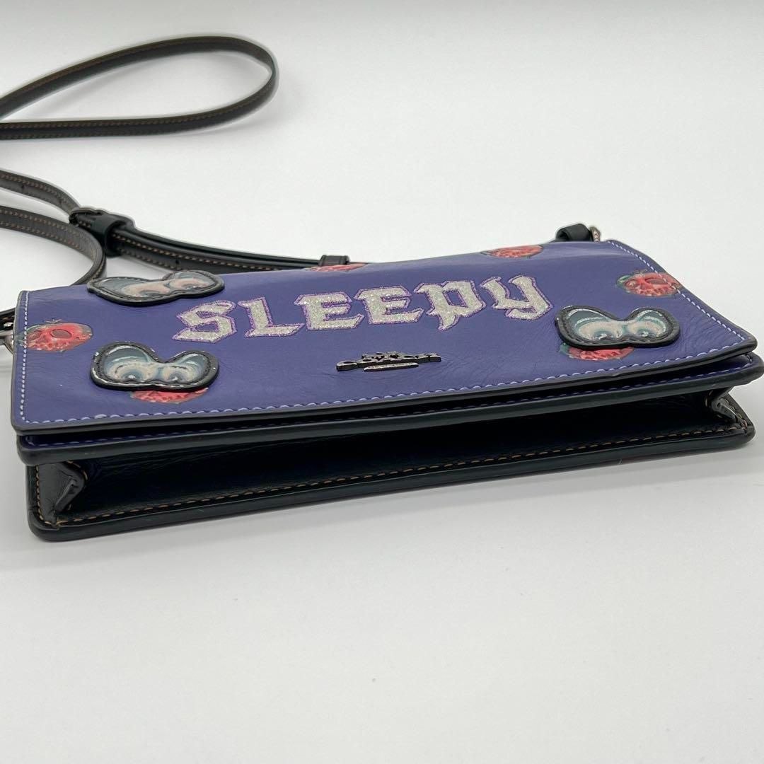 良品】コーチ Disney コラボ ショルダーウォレット ショルダーバッグ 