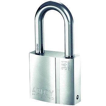 南京錠 PL341N-50 PADLOCK クロームメッキ ABLOY アブロイ 施設 現場 セキュリティ 防犯 カギ 鍵