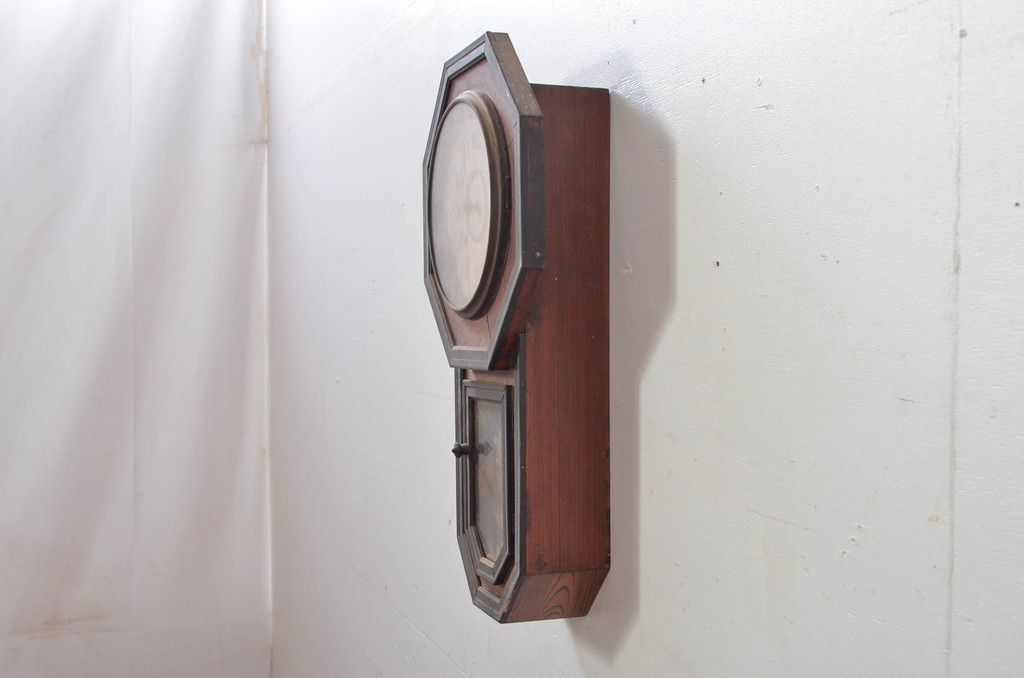 ユンハンス　黒柿　柱時計　古時計　振り子　ボンボン　ゼンマイ　アンティーク ユンハンス 柱時計 アンティーク ゼンマイ時計 振り子時計