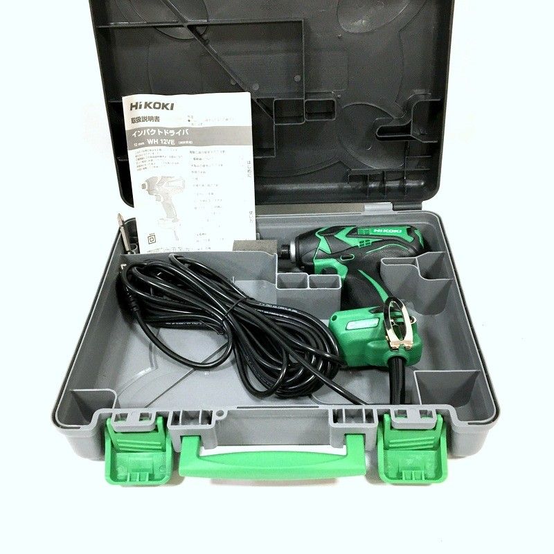 未使用 HiKOKI ハイコーキ インパクトドライ バ WH12VE(SC) 10m 未使用 HiKOKI ハイコーキ インパクトドライ バ WH12VE(SC) 10m
