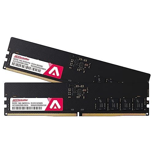 16GB-5600×2枚_DDR5 デスクトップPC用 メモリ DDR5 32GB-5600MHz