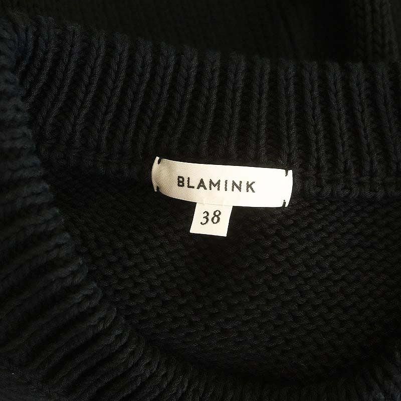 BLAMINK コットンニット 7918-106-0012 サイズ38 半袖 ニット
