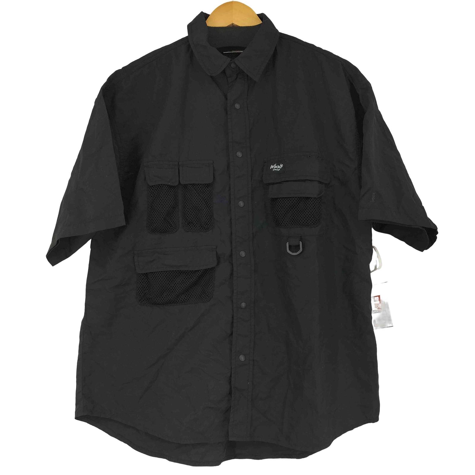 ウッズカナダ woods canada S/S フィッシングシャツ メンズ JPN：L 