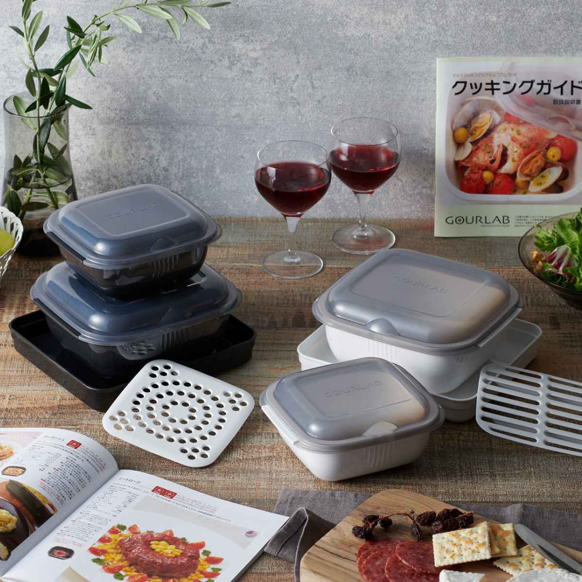 日本製 電子レンジ調理器