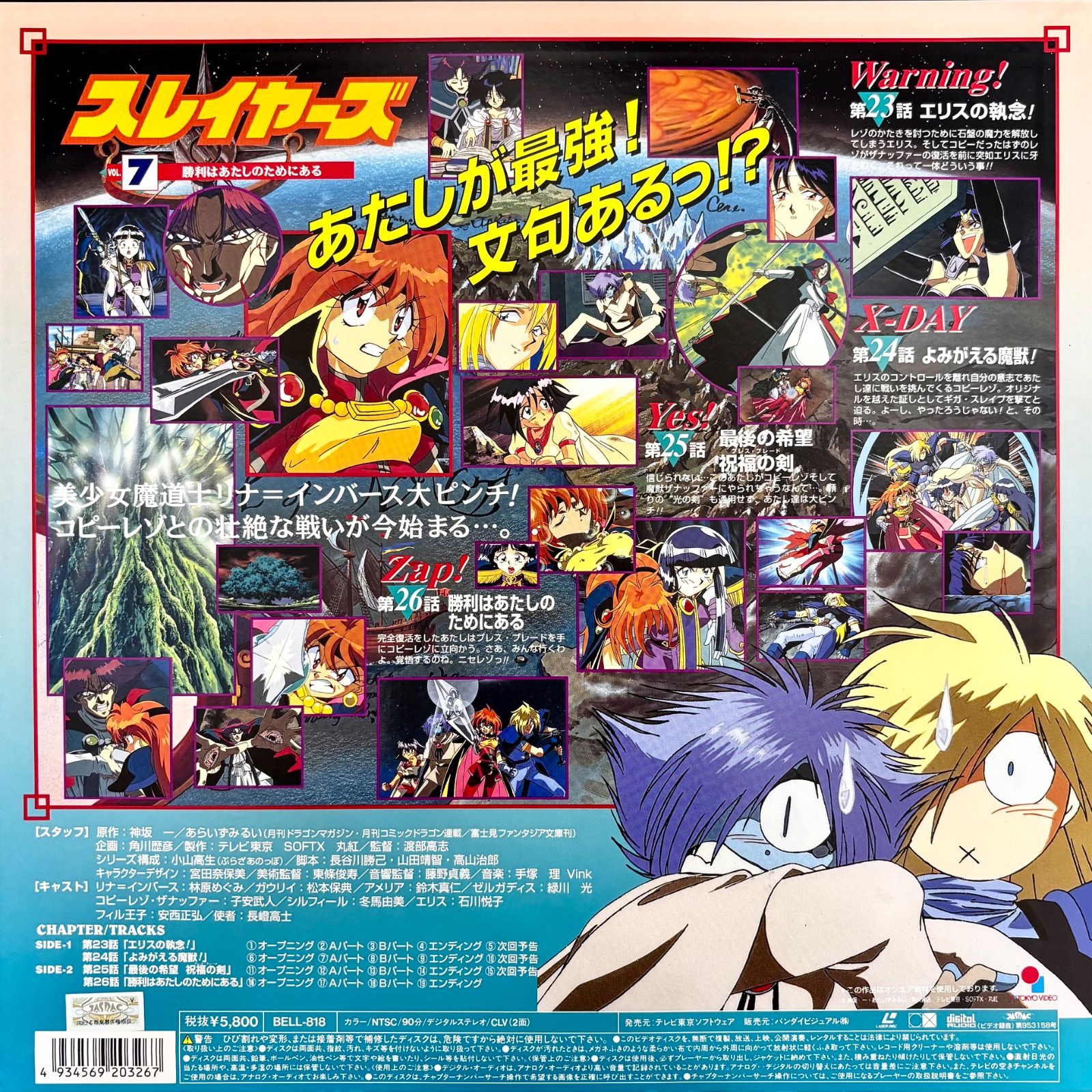 レア希少品⭐️レーザーディスク】 ☆アニメシリーズ 『SLAYERS