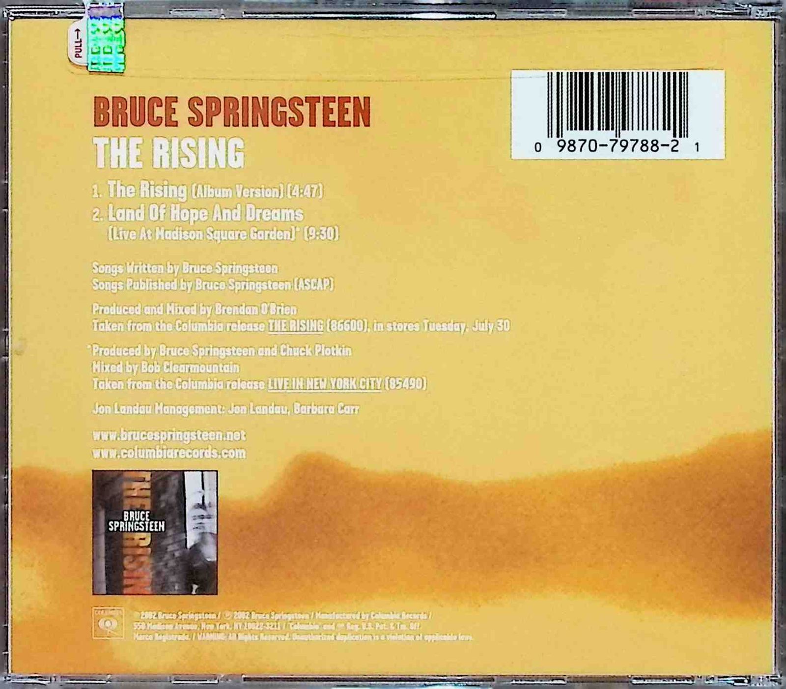 新品未開封】Rising / Bruce Springsteen (CD) - メルカリ