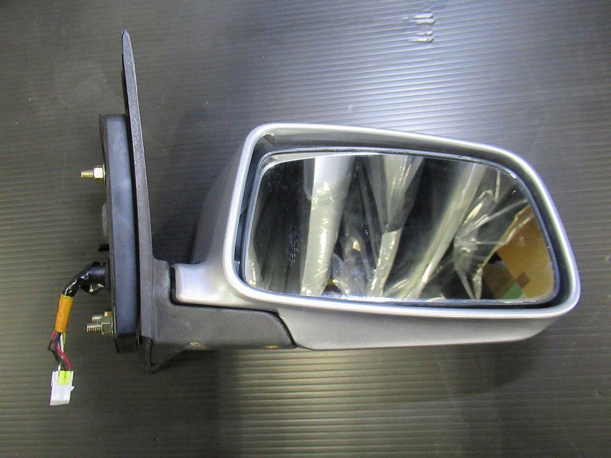 三菱 2004年式 CT9A ランサー エボリューション 8 MR 純正 右ドアミラー 運転席側 シルバー A31 7ピン ランエボ8MR
