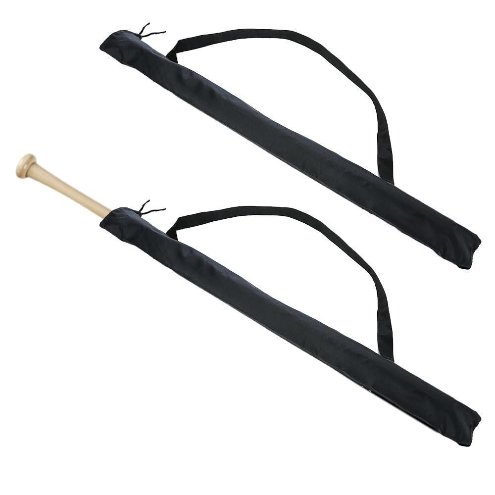 KASELIN バットケース 長さ90 cm 野球バット収納袋 セット ショルダー付き プロテクターカバー スリーブ 簡易収納 携帯便利 訓練 野球愛好家用 傷防止 アウトドア 部活