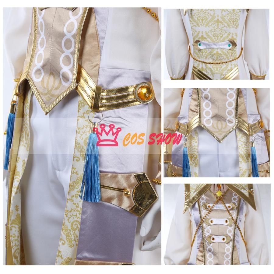 ブランド品セール。 あんさんぶるスターズ! あんスタ 満ちる太陽 天満光 てんまみつる コスプレ衣装 cosplay 仮装 髪飾り付き オーダーメイド製作 仮装 イ 最大35％offセール。