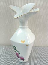 未使用品 台湾高級 傑作陶藝 ヤマムスメ 花鳥紋 花瓶/置物 - メルカリ