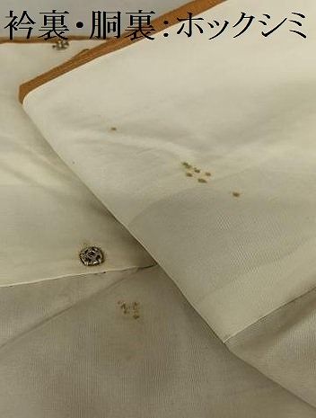 平和屋着物□長襦袢 袷 草花文 暈し染め 正絹 逸品 AAAT9829jd 平和屋