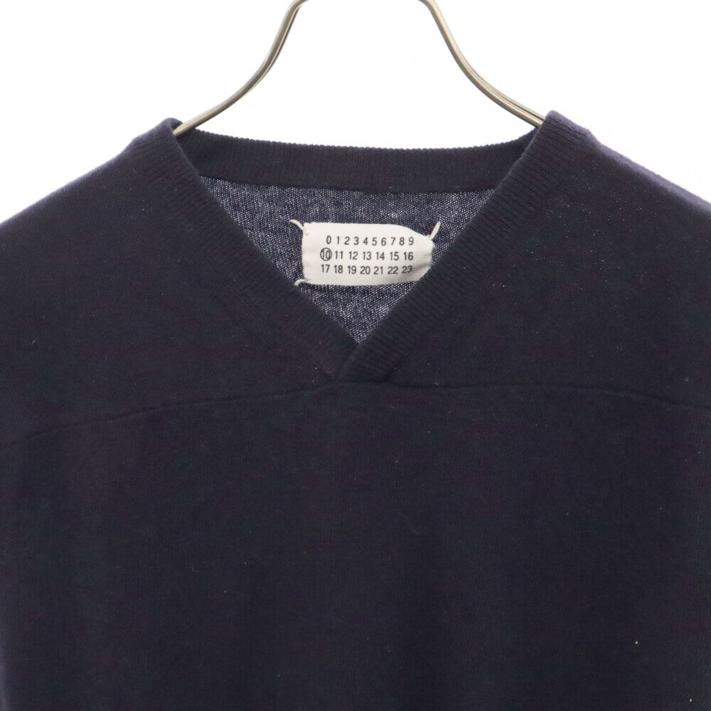 Martin Margiela 10 (マルタンマルジェラ) Vネック ウールニット