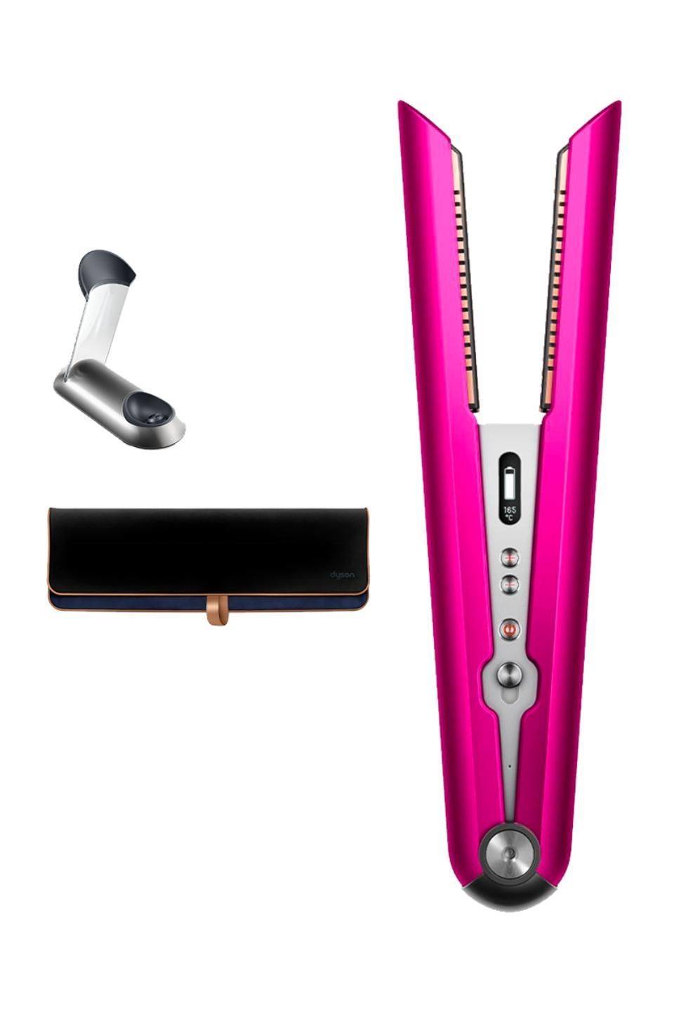 値下げアイテム！【新品未開封】ダイソン ヘアアイロン Dyson Corrale ピンク U