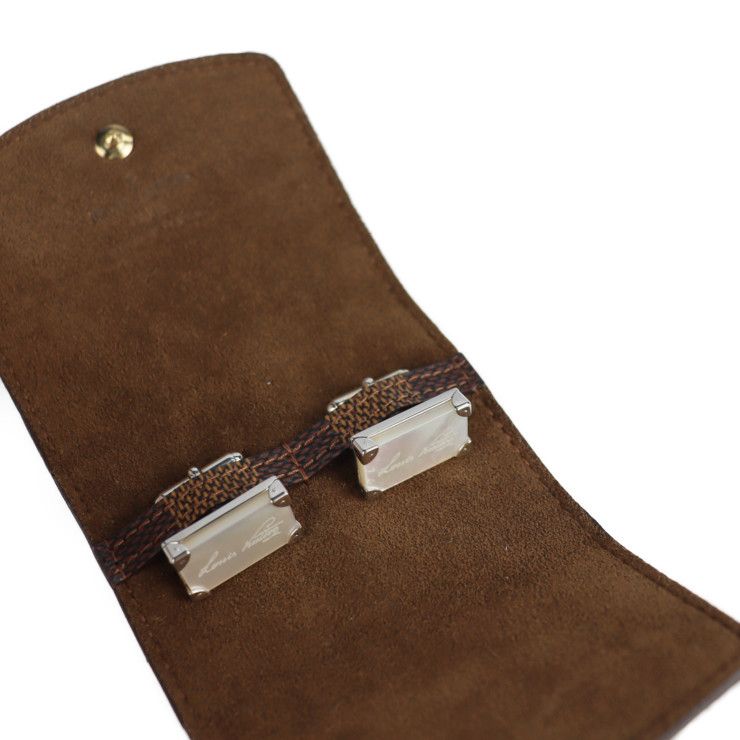 ルイヴィトン　ブトンドゥマンシェット シニアチュール M65737 銀　カフス LOUIS VUITTON ルイ ヴィトン ブトン ドゥ マンシェット シニア