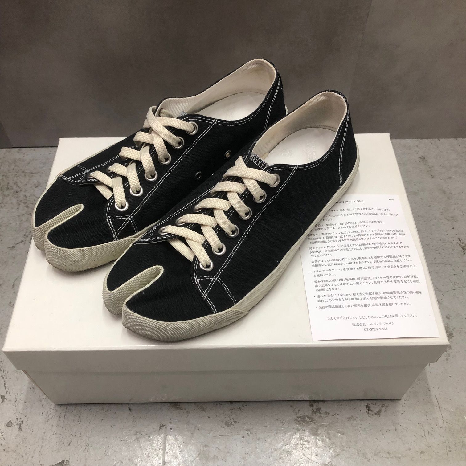 メゾンマルジェラ 足袋スニーカー キャンバス Martin Margiela メゾン