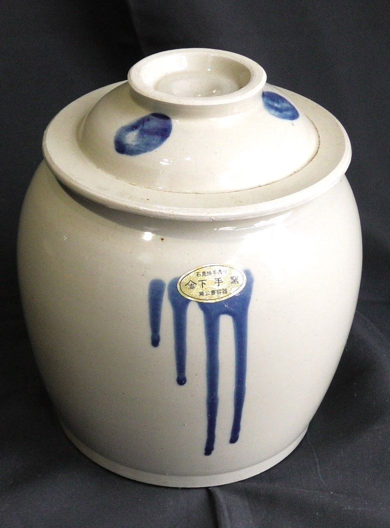 壺　瓶　日本骨董品　漬物瓶　味噌瓶　塩瓶　オブジェ　置物 壺 瓶 日本骨董品 漬物壺 味噌壺 塩壺 オブジェ 置物 - メルカリ
