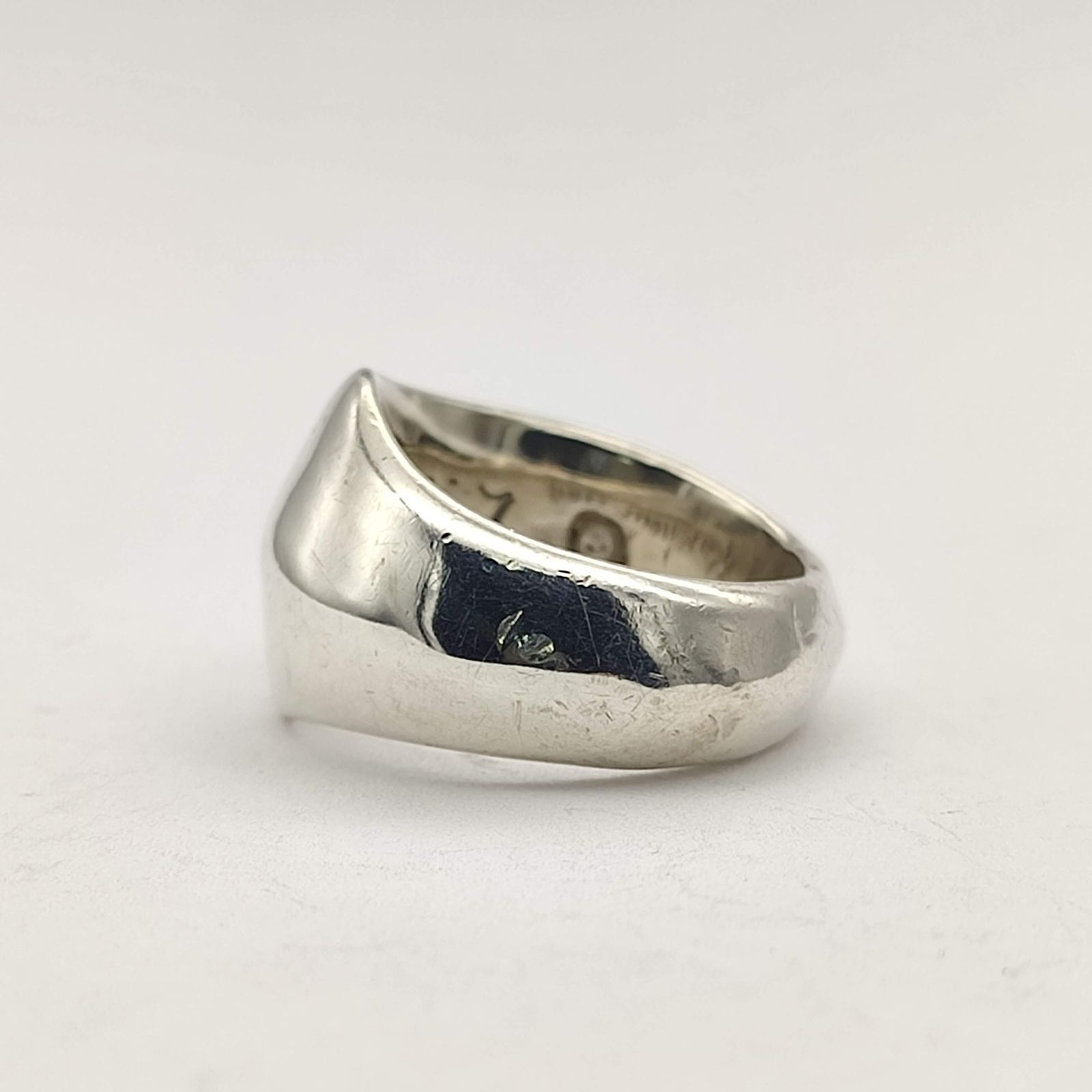 美品】LEONARD KAMHOUT レナードカムホート シルクリング SILVER 