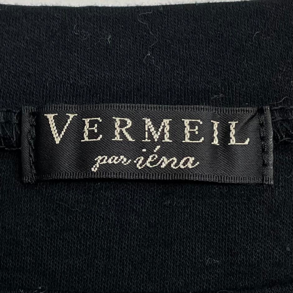 VERMEIL par iena フレンチスリーブプルオーバー　新品タグ付き VERMEIL par iena ヴェルメイユパーイエナ オーガニックコットン