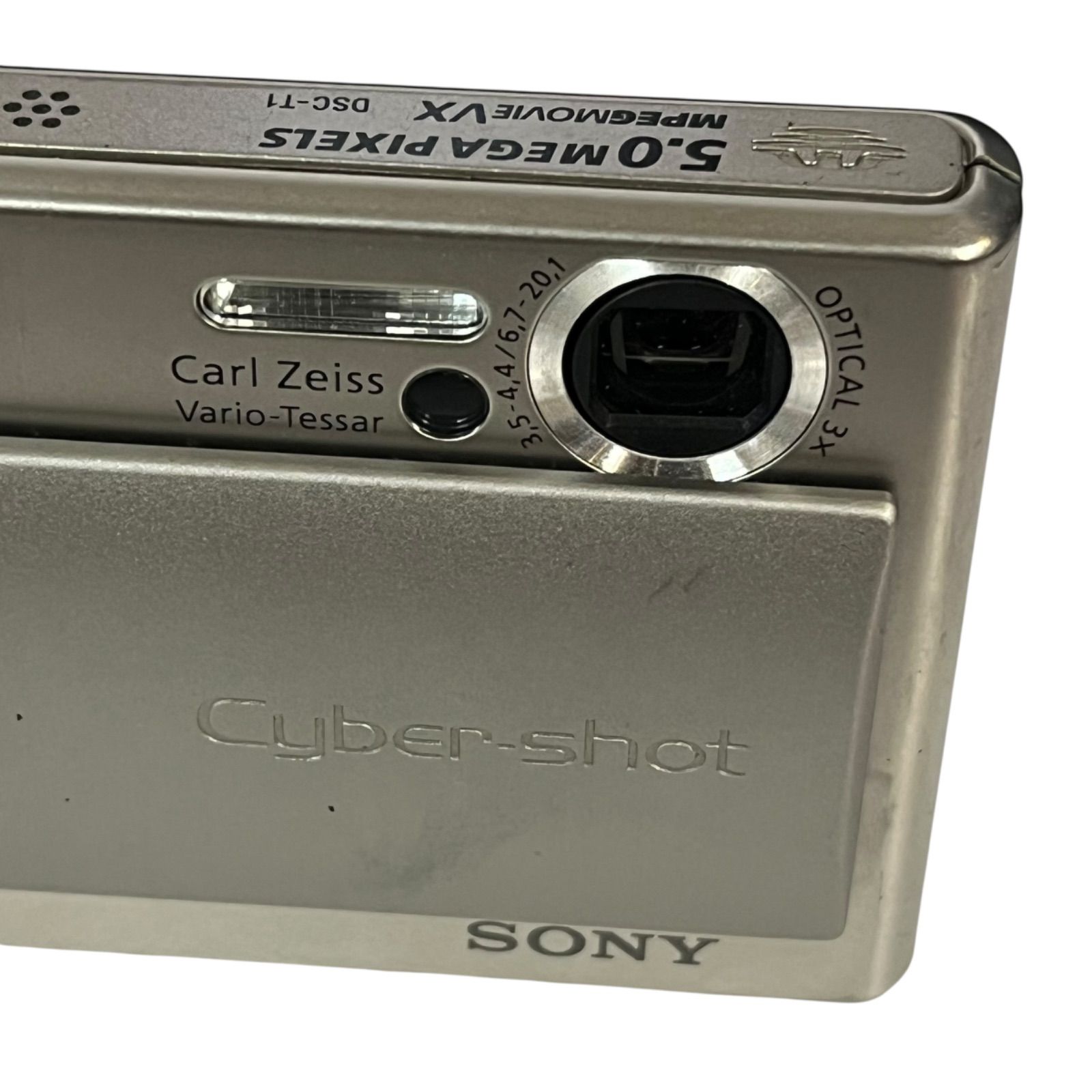 SONY Cyber-shot DSC-T1 デジカメ シルバー 美品 SONY ソニー Cyber−Shot DSC-T1 シルバー デジカメ SONY