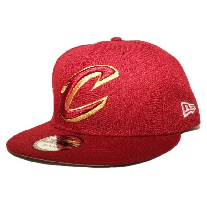 ニューエラ スナップバックキャップ 帽子 NEW ERA 9fifty メンズ レディース NBA クリーブランド キャバリアーズ フリーサイズ