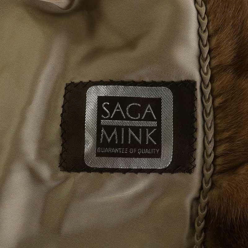 SAGA MINK サガミンク Logan Fur ミンク ファージャケット サガミンク SAGA MINK 金サガ ファーコート アウター 毛皮